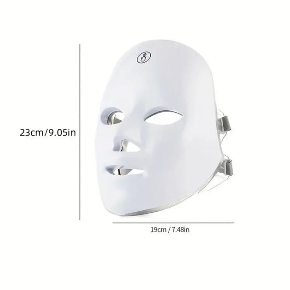 LED Face Mask 7 Colors Light Rejuvenation Facial Skin Care Mask (Rechargeable) - Picture 13 of 15